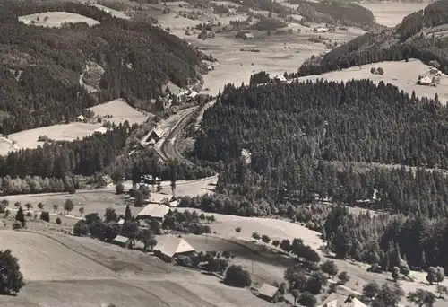 ÄLTERE POSTKARTE FELDBERG-BÄRENTAL TITISEE-BLICK Eisenbahn Chemin de fer Railway Schwarzwald Ansichtskarte postcard cpa