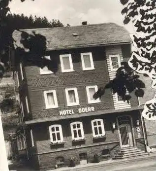 ÄLTERE POSTKARTE FEUDINGEN WITTGENSTEIN HOTEL DOERR BAD LAASPHE Siegen-Wittgenstein cpa postcard AK Ansichtskarte