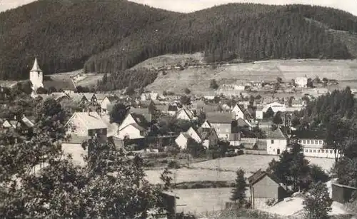 ÄLTERE POSTKARTE FEUDINGEN WITTGENSTEIN HOTEL DOERR BAD LAASPHE Siegen-Wittgenstein cpa postcard AK Ansichtskarte