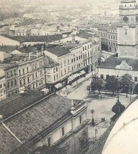 ALTE POSTKARTE GRUSS AUS TROPPAU 1898 PANORAMA TOTALANSICHT SCHLESIEN OPAVA Ceska Republika cpa postcard AK