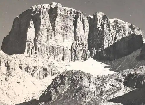 ÄLTERE POSTKARTE GRUPPO SELLA CIMA PORDOI Dolomiten Dolomiti Italia Italy Italien Mountain postcard cpa Ansichtskarte AK