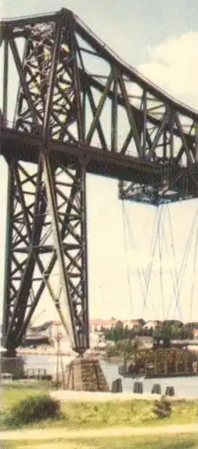 ÄLTERE POSTKARTE RENDSBURG STADT DER BRÜCKEN Schiff ship Kran crane grue town of bridges cpa postcard AK Ansichtskarte