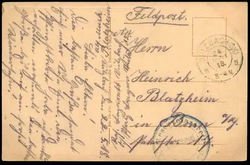ALTE POSTKARTE SULZBACH IN DER OBERPFALZ BLICK AUF DIE STADT VON SÜDEN Sulzbach-Rosenberg cpa postcard Ansichtskarte AK