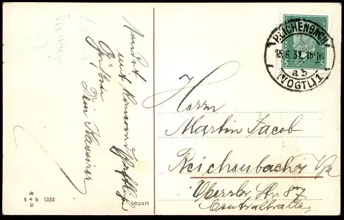 ALTE SYSTEM-POSTKARTE GELDSCHEIN GEBURTSTAG 100 Mark Reichsbank Monnaies money monnaie billet de banque carte à systeme