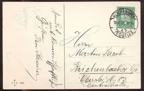 ALTE SYSTEM-POSTKARTE GELDSCHEIN GEBURTSTAG 100 Mark Reichsbank Monnaies money monnaie billet de banque carte à systeme