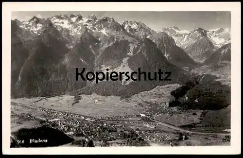 ALTE POSTKARTE BLUDENZ PANORAMA VORARLBERG Österreich Austria Autriche cpa postcard AK Ansichtskarte