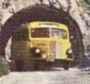 ÄLTERE POSTKARTE KEHLSTEIN BERCHTESGADEN KEHLSTEINHAUS TUNNEL BUS eagles nest postcard cpa Ansichtskarte AK