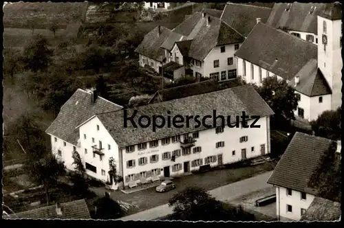 ÄLTERE POSTKARTE BIRKENDORF GAST- UND PENSIONSHAUS ZUM HIRSCHEN VW Käfer Anna Rebmann Ühlingen-Birkendorf cpa postcard