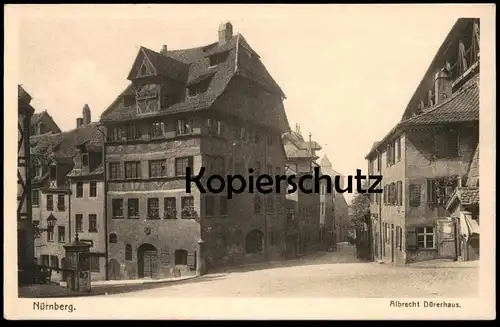 ALTE POSTKARTE NÜRNBERG ALBRECHT DÜRER HAUS Dürerhaus poet poète cpa postcard AK Ansichtskarte