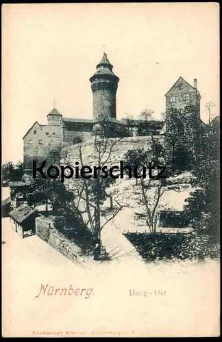 ALTE POSTKARTE NÜRNBERG BURG OST castle chateau cpa postcard AK Ansichtskarte