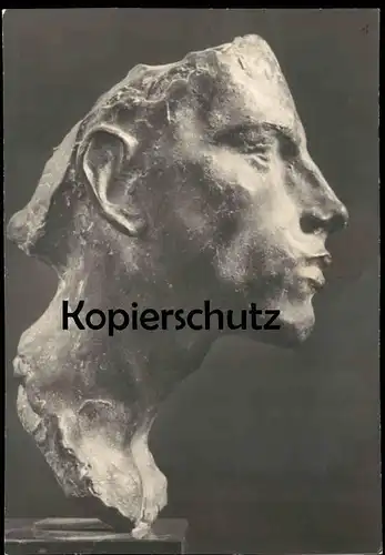 ALTE POSTKARTE ARNO BREKER "STUDIE" SKULPTUR MANN man homme cpa postcard AK Ansichtskarte