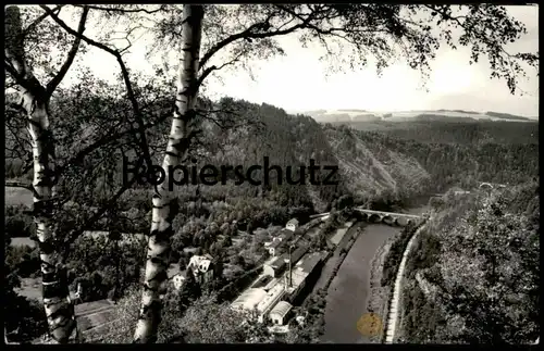 ÄLTERE POSTKARTE ZIEGENRÜCK SAALE AN DER FÄHRKLIPPE Klippe Thüringen cpa postcard AK Ansichtskarte