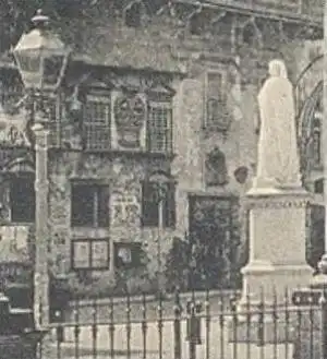 ALTE POSTKARTE CARTOLINA VERONA PROTOMOTECA E PIAZZA DEI SIGNORI Italia Italy Italie Italien cpa postcard Ansichtskarte
