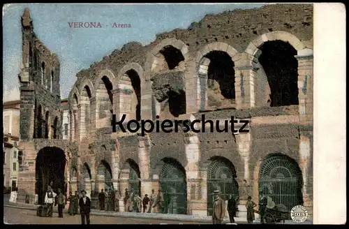 ALTE POSTKARTE CARTOLINA VERONA ARENA Italia Italy Italie Italien cpa postcard Ansichtskarte AK