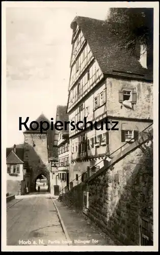 ALTE POSTKARTE HORB AM NECKAR PARTIE BEIM IHLINGER TOR Ansichtskarte AK postcard cpa