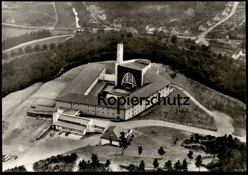 ÄLTERE POSTKARTE ALTENHUNDEM MARIA KÖNIGIN MISSIONSSCHULE DER MISSIONARE VON DER HEILIGEN FAMILIE LENNESTADT SAUERLAND