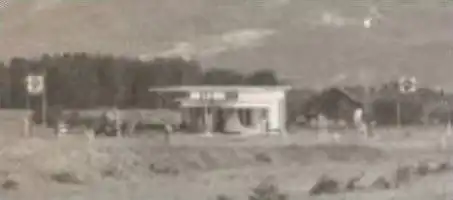 ÄLTERE POSTKARTE BAD AIBLING MANGFALLBRÜCKE WENDELSTEIN ARAL Tankstelle petrol filling station de service cpa postcard