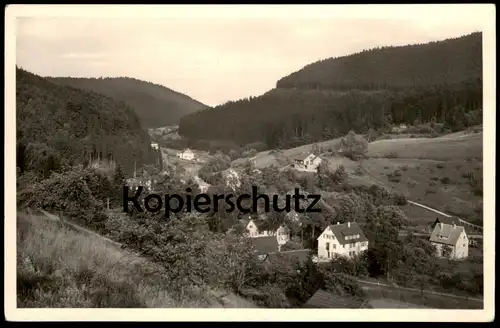 ÄLTERE POSTKARTE ALPIRSBACH PANORAMA KINZIGTAL SCHWARZWALD Black Forest Verlag: Robert Götz postcard Ansichtskarte AK