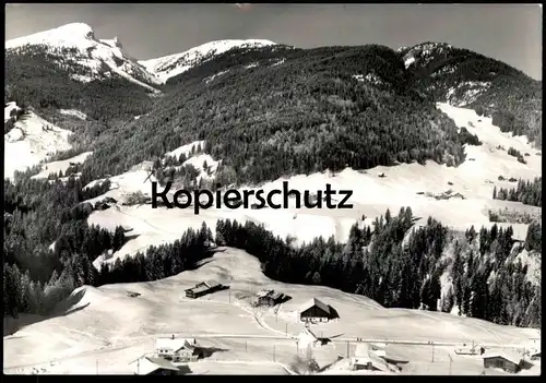 ÄLTERE POSTKARTE RIEZLERN KLEINWALSERTAL UNTERWESTEGG TORKOPF Stempel Sondertarif 1963 cpa postcard Ansichtskarte AK