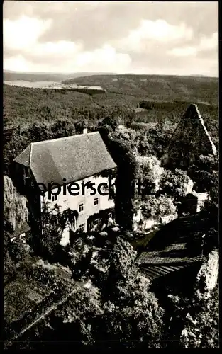 ÄLTERE POSTKARTE RUINE LICHTENBURG BEI OSTHEIM Rhön Bayern ruin castle chateau cpa postcard AK Ansichtskarte