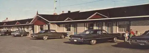 ÄLTERE POSTKARTE MOTEL WIGWAM TACHÉ MONTMAGNY Québec Canada Kanada Zelt tent tente cpa postcard AK Ansichtskarte