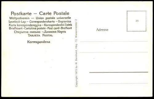 ÄLTERE POSTKARTE BOCHOLT NEUSTRASSE REPRO 1973 Neustraße cpa postcard AK Ansichtskarte