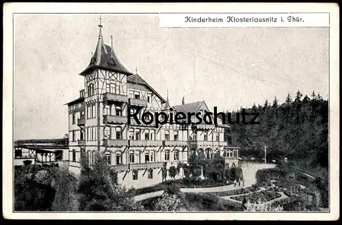 ALTE POSTKARTE KLOSTERLAUSNITZ KINDERHEIM Thüringen Thuringia Thuringe AK cpa postcard Ansichtskarte