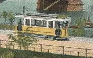 ALTE POSTKARTE MAINZ STRASSENBRÜCKE STRASSENBAHN Mayence Tram Tramway Straßenbahn cpa postcard Ansichtskarte AK