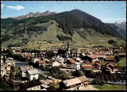 ÄLTERE POSTKARTE BRUCK AN DER GLOCKNERSTRASSE SALZACHTAL BLICK AUF DREI BRÜDER Berge Austria postcard cpa Ansichtskarte
