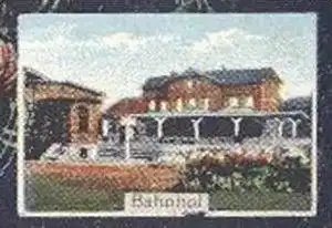 ALTE POSTKARTE KLIMATISCHER KURORT KLOSTERLAUSNITZ BAHNHOF KINDERHEIM WEINSCHENKE gare station Thüringen AK cpa postcard