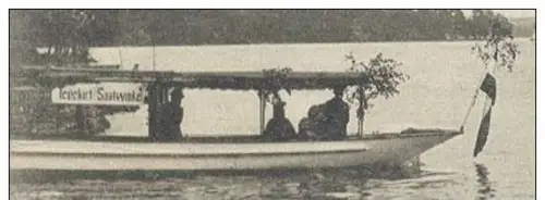 ALTE POSTKARTE GRUSS AUS TEGELORT DAMPFER SOPHIE CHARLOTTE FÄHRE SAATWINKEL Saat-Winkel Berlin Reinickendorf steamship