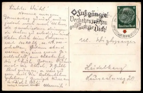 ALTE KÜNSTLER POSTKARTE MÜNCHEN GRUSS VOM OKTOBERFEST 193x Flagge flag Achterbahn roller coaster Munich postcard cpa AK