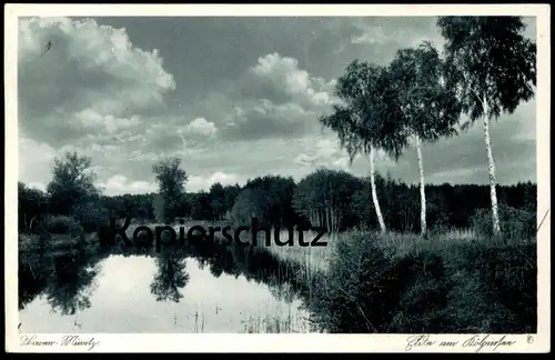 ALTE POSTKARTE WAREN MÜRITZ ELDE AM KÖLPINSEE 1937 Ansichtskarte postcard cpa AK Mecklenburg-Vorpommern