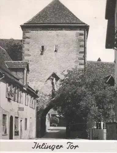 ALTE POSTKARTE GRUSS AUS HORB AM NECKAR PARTIE AM KANAL IHLINGER TOR GESAMTANSICHT Ansichtskarte AK postcard cpa