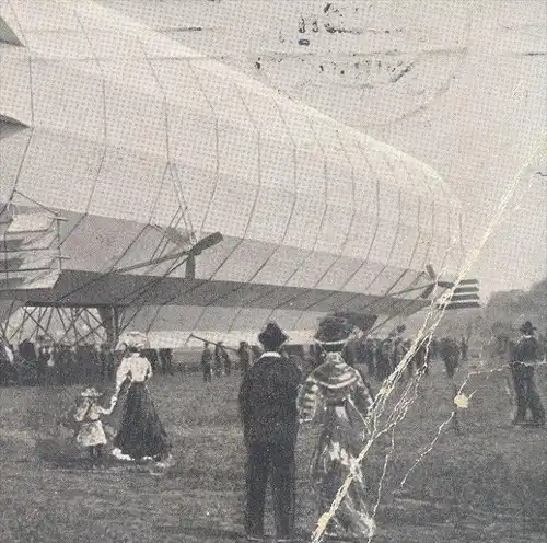 ALTE POSTKARTE Z. III GRAF ZEPPELIN LUFTSCHIFF STEMPEL 19.09.1909 Airship dirigeable aéronef aérostat cpa Ansichtskarte