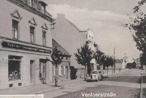 ALTE POSTKARTE GRUSS AUS PULHEIM BEI KÖLN BAHNHOF VENLOERSTRASSE PULHEIMER KONSUM E. GÜTTEN AMT STOMMELN station gare AK