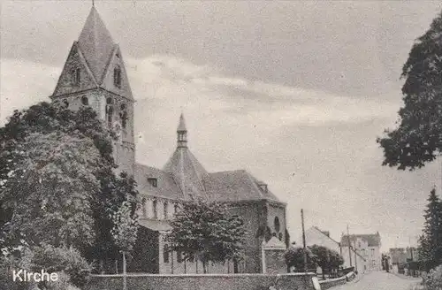 ALTE POSTKARTE GRUSS AUS PULHEIM BEI KÖLN BAHNHOF VENLOERSTRASSE PULHEIMER KONSUM E. GÜTTEN AMT STOMMELN station gare AK