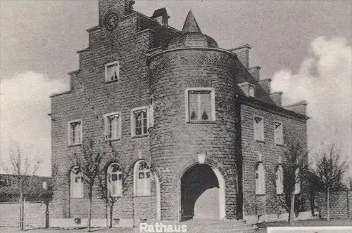 ALTE POSTKARTE GRUSS AUS PULHEIM BEI KÖLN BAHNHOF VENLOERSTRASSE PULHEIMER KONSUM E. GÜTTEN AMT STOMMELN station gare AK