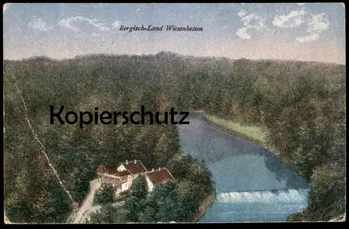ALTE POSTKARTE WIESENKOTTEN SOLINGEN Müngsten Burg Bergisches Land bei Remscheid Ansichtskarte AK postcard cpa