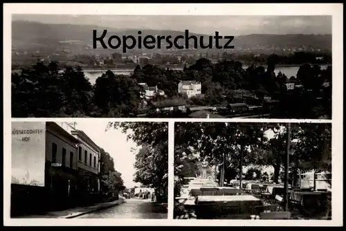 ALTE POSTKARTE DÜSSELDORFER HOF ROLANDSECK GARAGE DAMPFLOK STEAM TRAIN locomotive à vapeur Remagen Rhein postcard cpa AK