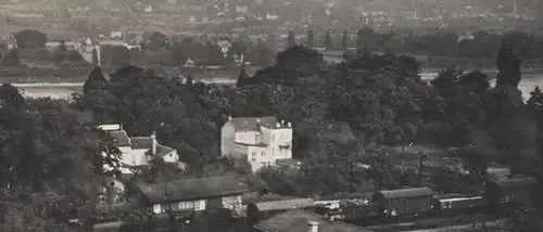 ALTE POSTKARTE DÜSSELDORFER HOF ROLANDSECK GARAGE DAMPFLOK STEAM TRAIN locomotive à vapeur Remagen Rhein postcard cpa AK