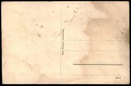 ALTE POSTKARTE BAHNHOF GROSS BRITTANIEN OSTPREUSSEN Schtscheglowka Kaliningrad Heinrichswalde Britanija Seckenburg AK