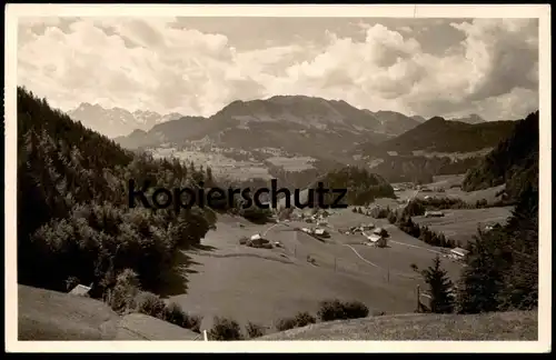 ALTE POSTKARTE HÖHENLUFTKURORT TIEFENBACH bei OBERSTDORF mit Briefmarke Olympisches Jahr 1956 Ansichtskarte AK cpa