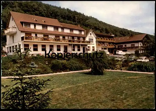 ÄLTERE POSTKARTE HOTEL RESTAURANT CAFÉ WALDFRIEDE ERKENSRUHR EIFEL hauseigene Jagd, Forellen Simmerath cpa postcard AK