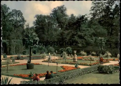ÄLTERE POSTKARTE POTSDAM SCHLOSS SANSSOUCI GARTEN garden jardin chateau castle cpa postcard Ansichtskarte AK
