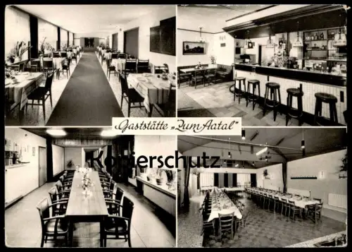 ÄLTERE POSTKARTE GREVEN GASTSTÄTTE ZUM AATAL Strasse Sprakel - Greven Kegelbahn piste de quilles bowling alley ninepin