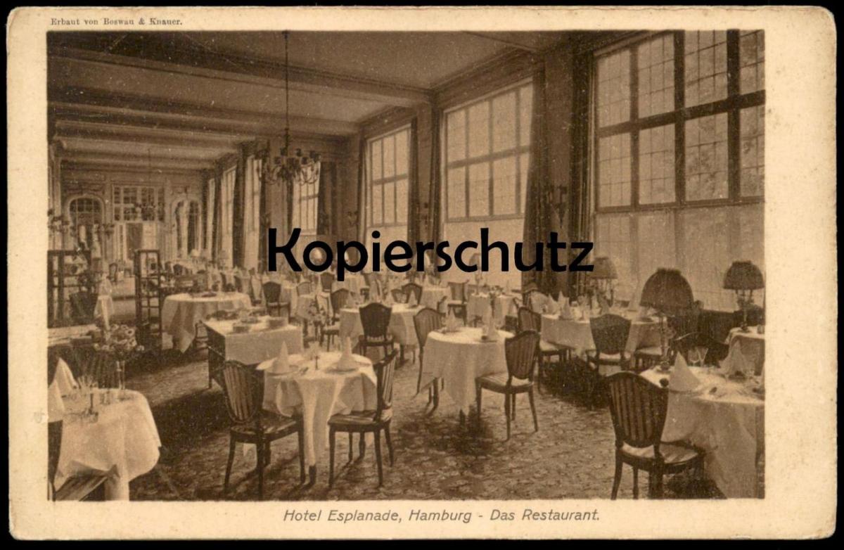 ALTE POSTKARTE HAMBURG HOTEL ESPLANADE RESTAURANT Innenansicht vue ... ALTE POSTKARTE HAMBURG HOTEL ESPLANADE RESTAURANT Innenansicht vue ...