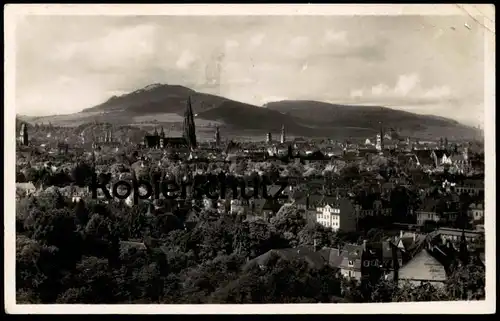 ALTE POSTKARTE FREIBURG IM BREISGAU VOM FLUGHAFEN 1937 STEMPEL CAFÉ MUSEUM Schwarzwald cpa postcard AK Ansichtskarte