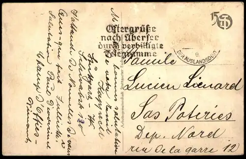 ALTE POSTKARTE STUTTGART A. H. KAMPFBAHN STADION Stadium Stade 1940er 40er cpa postcard AK Ansichtskarte