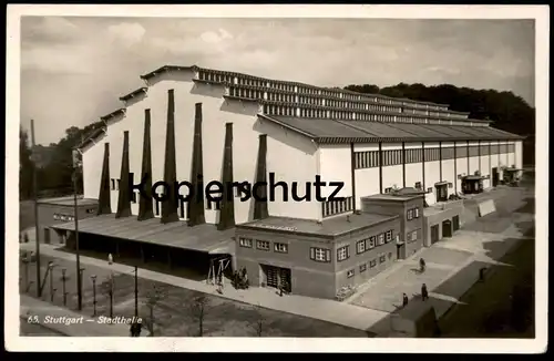 ALTE POSTKARTE STUTTGART STADTHALLE Halle Ansichtskarte AK cpa postcard